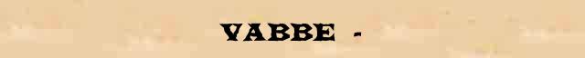  (Vabbe)  (1892-1961)  ()      